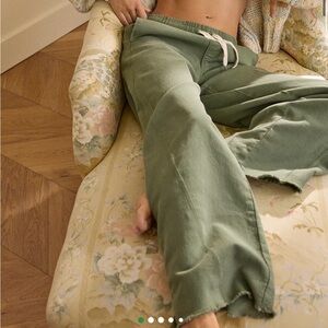 Aerie soft landing trouser wide leg pants (almost new)